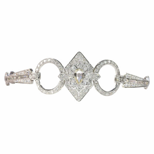 Collier Collier de chien diamants Art Déco 58 Facettes 23023-0064