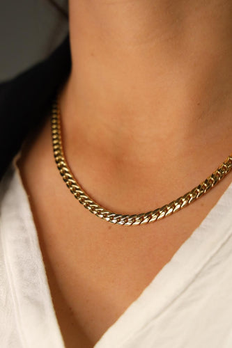 Collier Collier Maille anglaise Or jaune 58 Facettes 1644265CN