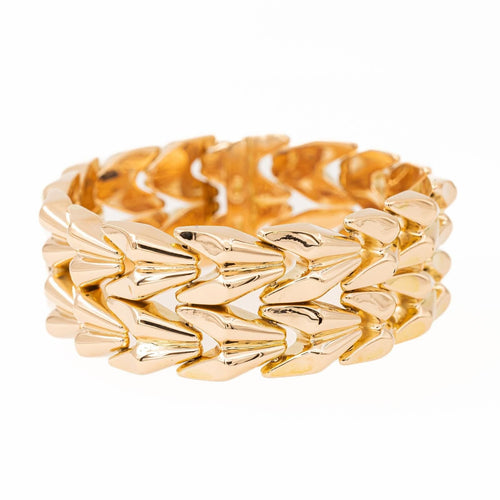 Bracelet Bracelet Manchette Or jaune 58 Facettes 1641818CN