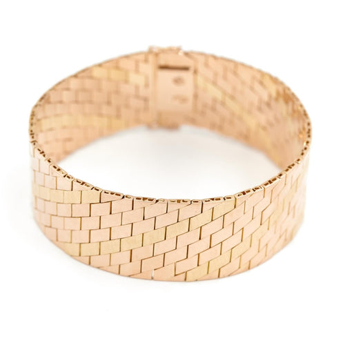 Bracelet Bracelet Manchette Or jaune 58 Facettes 1654225CN