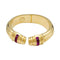 Bracelet Bracelet Vintage or jaune rubis. 58 Facettes 31492