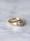 Bague jonc Victorienne ancienne en or et diamant 58 Facettes