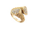 Bague 49 bague BOUCHERON toi et moi serpent boheme 49 en or jaune 18k et diamants 58 Facettes 253430