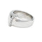 Bague 54 Bague Fred "Ruban" or blanc et diamants. 58 Facettes 30911