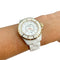 Montre Montre Chanel J12, céramique blanche, or rose et diamants. 58 Facettes 31738