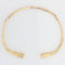 Bracelet Bracelet en or jonc ouvert et ciselé 58 Facettes 21-789