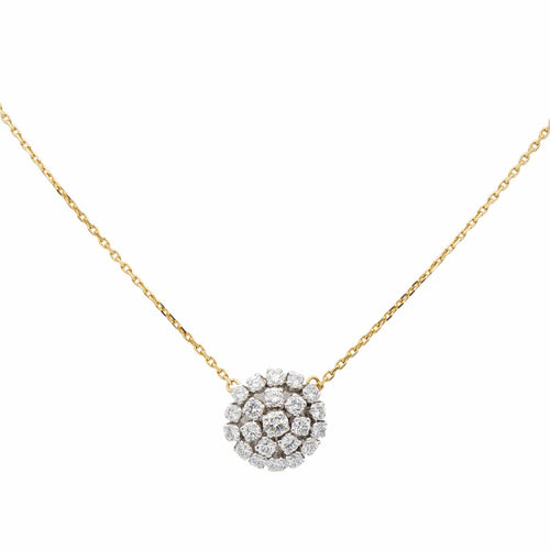 Collier Collier Pendentif Or jaune Diamant 58 Facettes 2376959CN