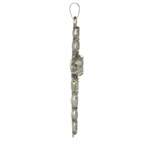 Pendentif Pendentif croix, diamant taille rose 58 Facettes 23054-0078