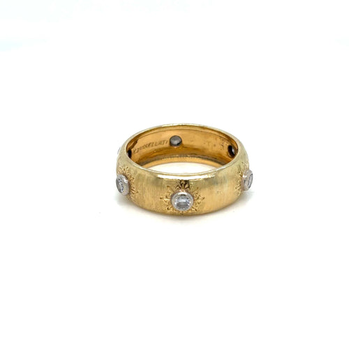 Bague 54-55 Bague Macri Classica en diamant Mario Buccellati 58 Facettes