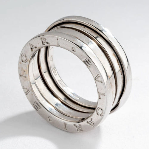 Bague 51 BVLGARI - Bague collection B.Zero1 Or gris 58 Facettes 1
