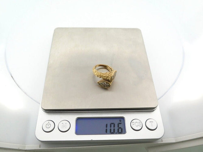 Bague 49 bague BOUCHERON toi et moi serpent boheme 49 en or jaune 18k et diamants 58 Facettes 253430