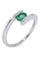Bague 51 BAGUE MODERNE ÉMERAUDE 58 Facettes 055191