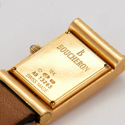 Montre Boucheron - Montre Reflet Or jaune 58 Facettes P9L15