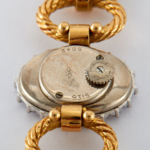 Montre Vacheron Constantin pour Chaumet - Montre Or et Diamants 58 Facettes