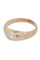 Bague 45 JONC ANGLAIS DIAMANT 58 Facettes 066821