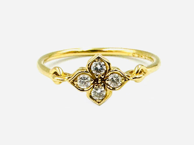 Bague CARTIER. Bague «Indes mystérieuses » or et diamants 58 Facettes