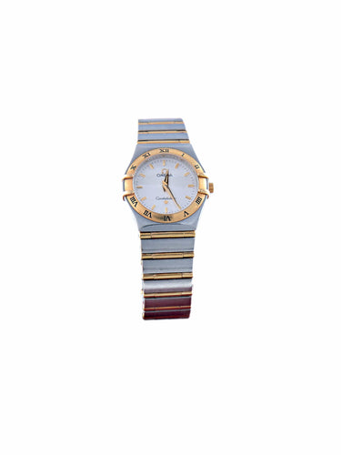 Montre Montre Omega Femme Or Acier Quartz 58 Facettes