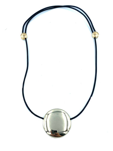 Collier VHERNIER - Collier or jaune et or blanc 18K 58 Facettes