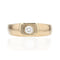 Bague 57 Chevalière occasion en or et diamant 58 Facettes 22-408