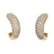 Boucles d'oreilles Boucles d'oreilles Chaumet, modèle "Hommage à Venise", en or jaune et diamants. 58 Facettes 31314