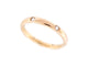 Bague 54 bague POMELLATO lucciole alliance or jaune 6 diamants 0.13ct t54 58 Facettes 244386