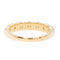 Bague 53 Bague Demi alliance Or jaune Diamant 58 Facettes 2686083CN