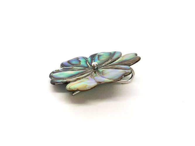 Broche Broche Or blanc Nacre 58 Facettes 593201CD