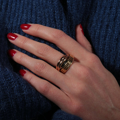 Bague BAGUE CARTIER "TRINITY LA BELLE" 58 Facettes BO/220061 RIV