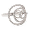 Bague 53 Djula Bague Or blanc Diamant 58 Facettes 577834CN