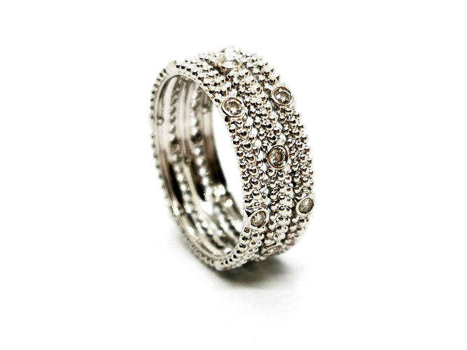 Bague 54 Mauboussin Bague Le premier jour Or blanc Diamant 58 Facettes 1242230CN