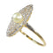 Bague 58 bague marquise diamants perles Art Déco 58 Facettes 23271-0581