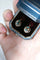 Boucles d'oreilles Dormeuses or rose, perles, turquoises et diamants 58 Facettes