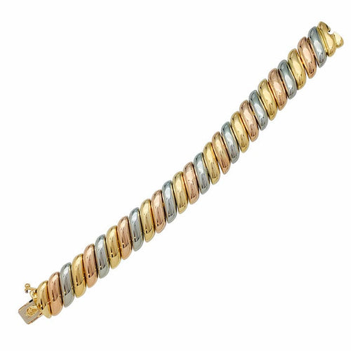 Bracelet Bracelet Poiray en trois tons d'or. 58 Facettes 31570