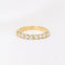 Bague 60 Demi-Alliance américaine diamants 1,35 ct 58 Facettes J111