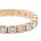 Bague 50 Bague Alliance américaine Or rose Diamant 58 Facettes 2648798CN