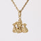 Pendentif Pendentif balance or jaune 58 Facettes CVP92