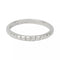 Bague 54 Bague Boucheron "Clou de Paris" en platine. 58 Facettes 31920