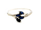 Bague 56 Bague Or blanc Saphir 58 Facettes 1141364CD