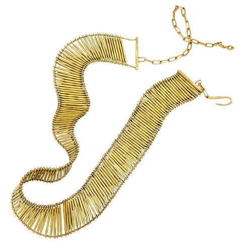 Collier Collier H.Stern, "Filaments" en or jaune et diamant. 58 Facettes 30826