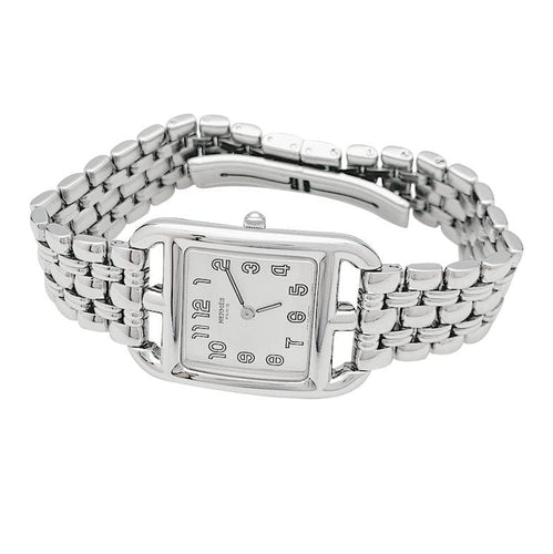 Montre Montre Hermès "Cape Cod" en acier. Petit modèle. 58 Facettes 31212