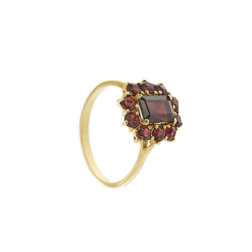 Bague 56 Bague avec grenats 58 Facettes 31160