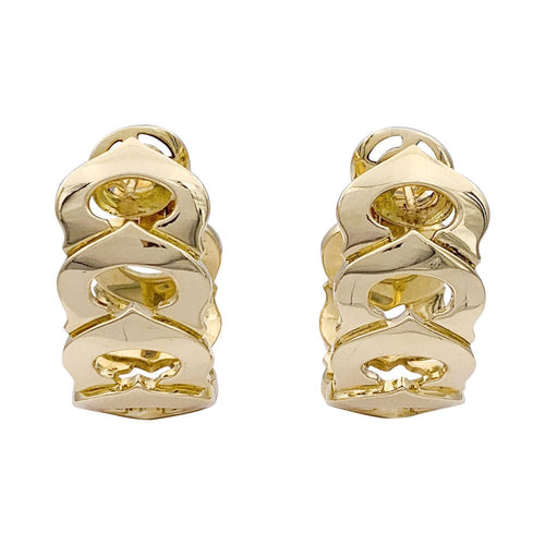 Boucles d'oreilles Boucles d'oreilles Cartier, "C de Cartier", or jaune. 58 Facettes 33095