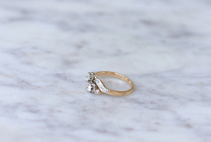 Bague Bague Toi et Moi diamants 58 Facettes