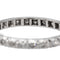 Bague 57 Bague Alliance Or blanc Diamant 58 Facettes 2745918CN