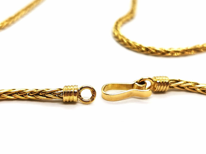 Collier Collier Maille palmier Or jaune 58 Facettes 1641790CN