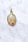 Pendentif Pendentif vintage or rose et agate dendritique 58 Facettes