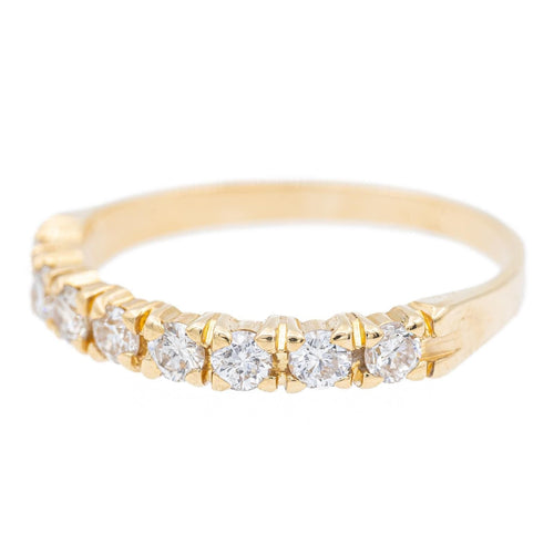 Bague 49 Bague Alliance Or jaune Diamant 58 Facettes 2083265CN