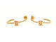 Boucles d'oreilles Boucles d'oreilles Or rose Diamant 58 Facettes 579275RV
