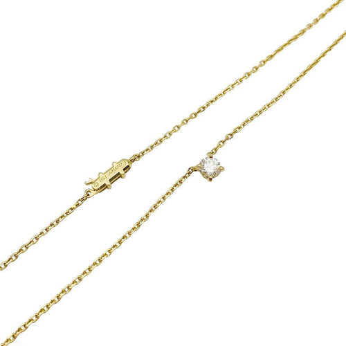 Collier Collier solitaire Cartier, 1895, or jaune. 58 Facettes 32451