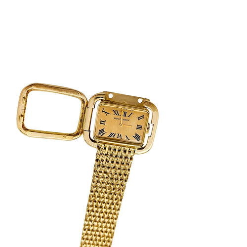 Montre Montre Boucheron en or jaune et diamants. 58 Facettes 30861